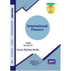 International Finance TYBMS Sem 6 Rishabh Publication