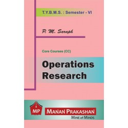 Operation Research TYBMS Sem 6 Manan Prakashan