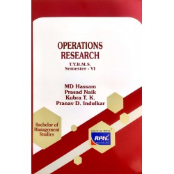 Operation Research TYBMS Sem 6 Rishabh Publication