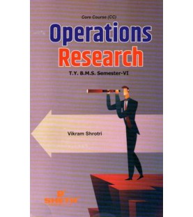 Operation Research TYBMS Sem 6 Sheth Publication