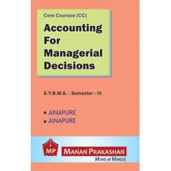 Accounting for Managerial Decision SYBMS Sem 3 Manan Prakashan