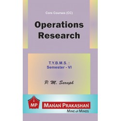 Operation Research TYBMS Sem 6 Manan Prakashan