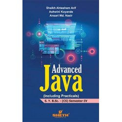 Advanced Java SYBSc Comp Sci Sem 4 Sheth Publication