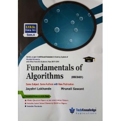 Fundamentals of Algorithms S.Y.B.Sc.Comp.Sci. Sem. 4