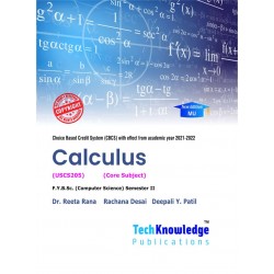 Calculus F.Y.B.Sc.Comp.Sci. Sem. 2 Techknowledge Publication