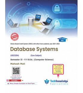 Database System F.Y.B.Sc.Comp.Sci. Sem. 2 Techknowledge Publication