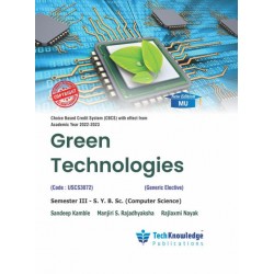 Green Technologies Sem 3 SyBSc-Computer Science