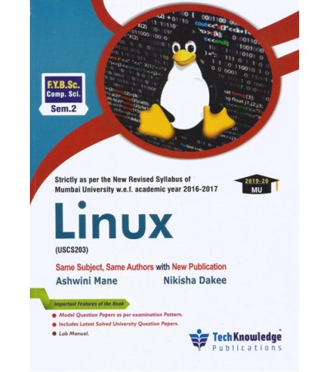 Linux F.Y.B.Sc.Comp.Sci. Sem. 2 Techknowledge Publication B.Sc CS Sem 2 - SchoolChamp.net