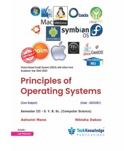 Principle Of Operating System Sem 3 SyBSc-Computer Science Tech-Knowledge|Latest edition