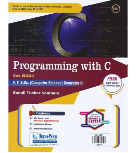 Programming With C F.Y.B.Sc.Comp.Sci. Sem. 2 Tech-Neo Publication B.Sc CS Sem 2 - SchoolChamp.net