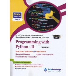 Programming With Python -II F.Y.B.Sc.Comp.Sci. Sem. 2
