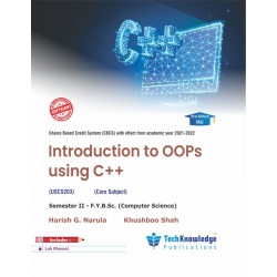 Introduction to OOP using C++ F.Y.B.Sc.Comp.Sci. Sem. 2