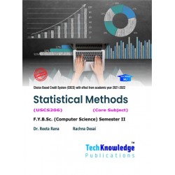 Statistical Methods F.Y.B.Sc.Comp.Sci. Sem. 2 Techknowledge