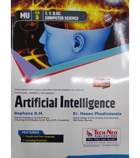 Artificial Intelligence TyB.Sc-Sem 5 Computer Science Tech-Neo |Latest edition