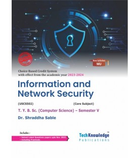 Information And Network Security TyB.Sc-Sem 5 Computer Science Tech-Knowledge|Latest edition