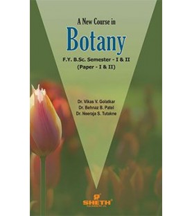 Botany F.Y.B.Sc. Semester I & II  Paper-I & II Sheth Publication