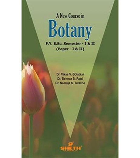 Botany F.Y.B.Sc. Semester I & II  Paper-I & II Sheth Publication B.Sc Sem 1 - SchoolChamp.net