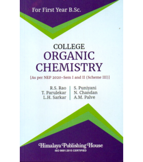College Organic Chemistry F.Y.B.Sc First Year Himalaya Publication | NEP 2020