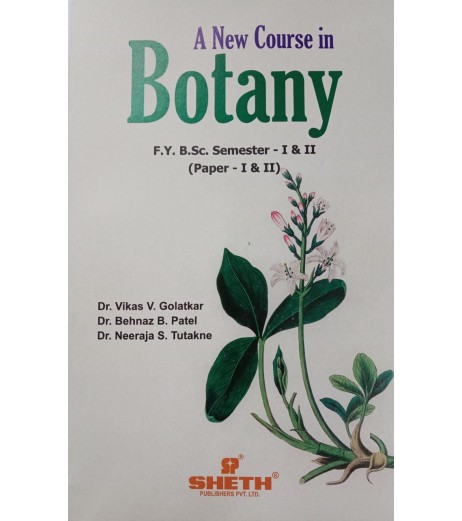 Botany F.Y.B.Sc. Semester I & II  Paper-I & II Sheth Publication B.Sc Sem 1 - SchoolChamp.net