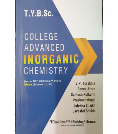 College Advanced Inorganic Chemistry T.Y.B.Sc. Sem 5 and 6 Himalaya Publication | NEP 2020