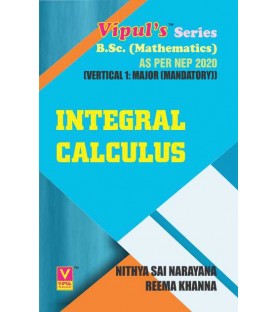 Integral Calculus T.Y.B.Sc Maths Sem 5 Vipul Prakashan | NEP 2020