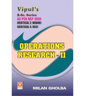 Operation Research-II S.Y.B.Sc Stats Sem 4 Vipul Prakashan | NEP 2020
