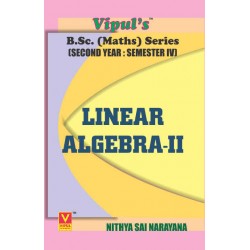 Linear Algebra -II S.Y.B.Sc Maths Sem 4 Vipul Prakashan