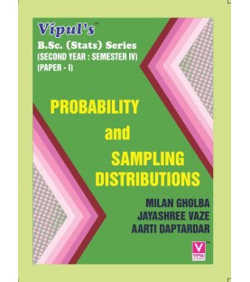 Prabability and Sampling Distribution S.Y.B.Sc Stats Sem 4 Vipul Prakashan