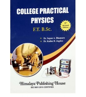 College Practical Physics F.Y.B.Sc First Year Himalaya Publication