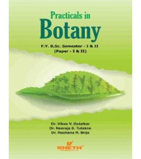 Practical In Botany F.Y.B.Sc. Sem I & II Sheth Publication B.Sc Sem 1 - SchoolChamp.net