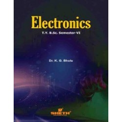 Electronics T.Y.B.Sc  Sem 6 Sheth Publication