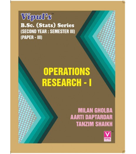 Operation Research-I S.Y.B.Sc Stats Sem 3  Vipul Prakashan B.Sc Sem 3 - SchoolChamp.net