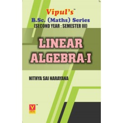 Linear Algebra  SYBSc Maths Sem 3 Vipul Prakashan