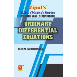Ordinary Differential Equations S.Y.B.Sc Stats Sem 3  Vipul