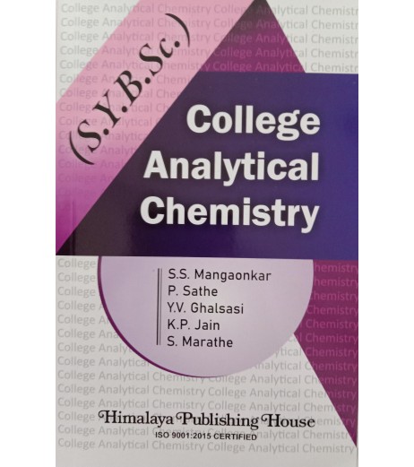 College Analytical Chemistry S.Y.B.Sc 2nd Year Himalaya Publication B.Sc Sem 3 - SchoolChamp.net