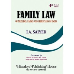 Family Law by Dr. I. A. Saiyed  Himalaya Publication