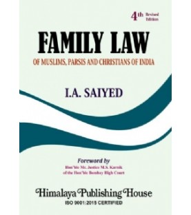 Family Law by Dr. I. A. Saiyed  Himalaya Publication