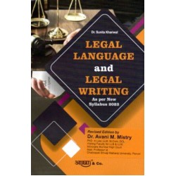 Aarti Legal Language and Legal Writing by Dr. Sunita Khariwal FYBSL and FYLLB  Sem 1 