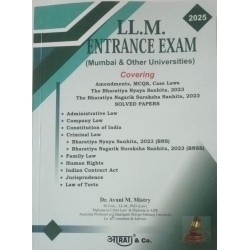 Aarti LLM Entrance Exam Book By Dr. Avni Mistry