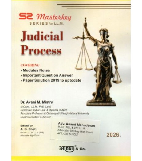 Judicial Process Aarti Master Key series for LLM | latest Edition