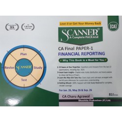 Scanner CA Final Group-1 New Syllabus Paper-1 Financial Reporting | Latest Edition