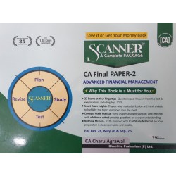 Scanner CA Final Paper-2 Advanced Financial Management | Latest Edition