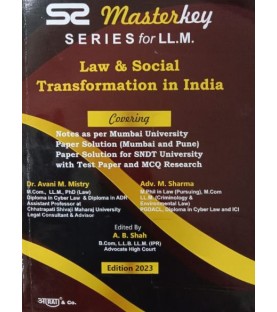 Law and Social Transformation in India Aarti Master Key series for LLM | latest Edition
