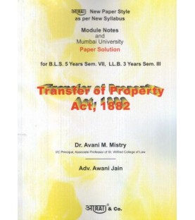 Aarti Transfer of Property and Easement Act SYBSL and SYLLB  Sem 3 by Dr.Avani Mistry 