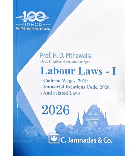 Jhabvala Labour Laws And Industrial relation -I