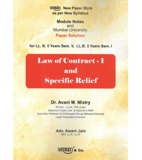 Law Of Contract Paper Solution FYBSL and FYLLB  Sem 1 Aarti and Co.
