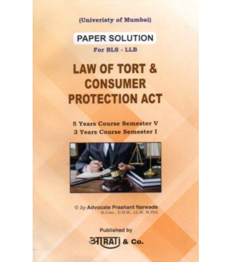 Law of Torts and Consumer Protection Acts Paper Solution FYBSL and FYLLB  Sem 1 Aarti and Com. LLB Sem 1 - SchoolChamp.net