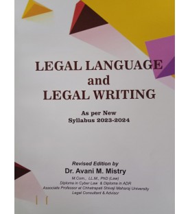 Aarti Legal Language and Legal Writing by Dr.Avani Mistry FYBSL and FYLLB  Sem 1 