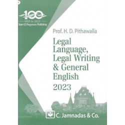 Jhabvala Legal Language, Legal Writting and General English