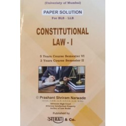 Aarti Constitutional Law Paper Solution FYBSL and FYLLB 